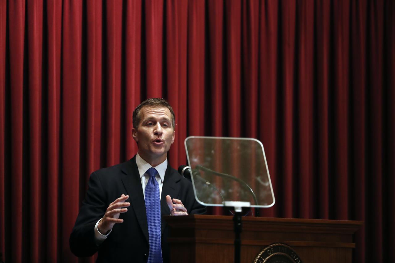 Missouri Governor Accused Of Blackmailing Mistress, Admits 