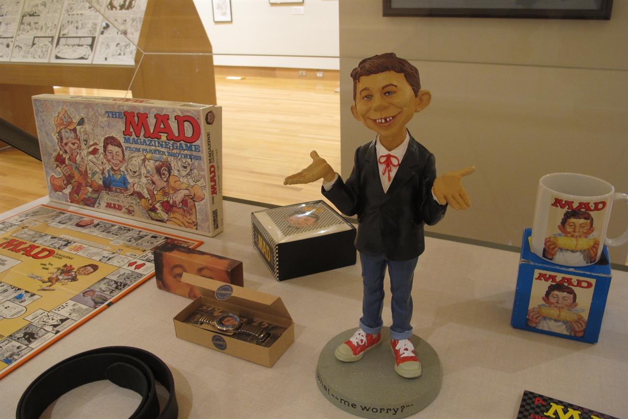 Show Celebrates Art By Mad Magazine S Usual Gang Of Idiots Money - a new exhibit celebrating the artistic legacy of mad magazine that includes several examples of magazines over the years is displayed on thursday may 3