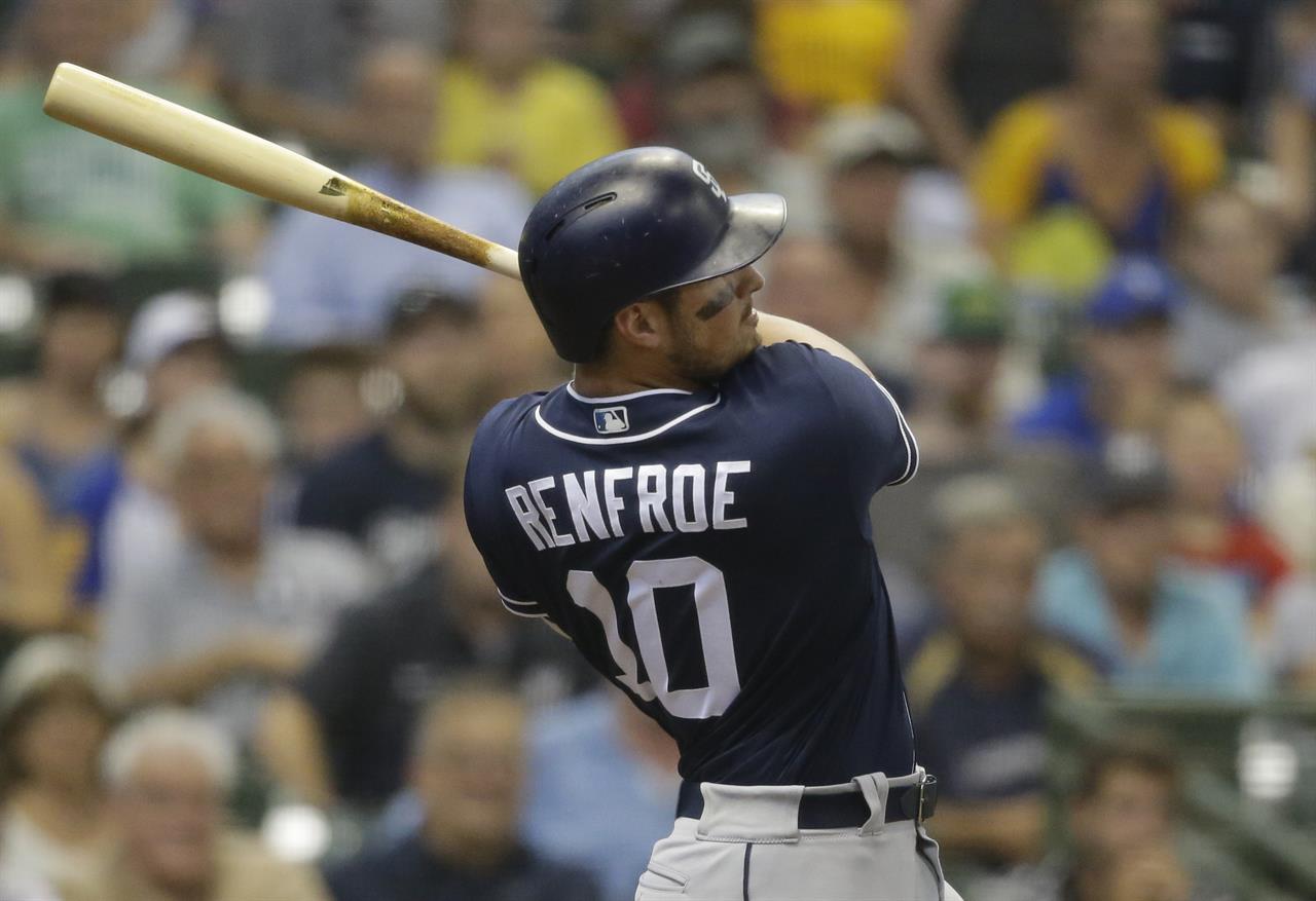 Hunter Renfroe homers in 4th straight game as Padres win AM 1590 The