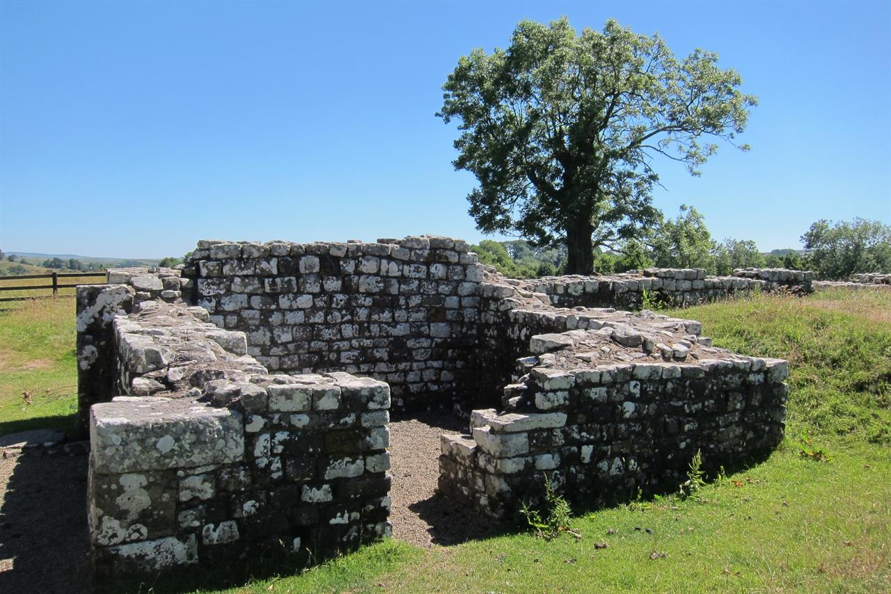 A border fence from ancient times: Hadrian's Wall in England | AM 880 ...