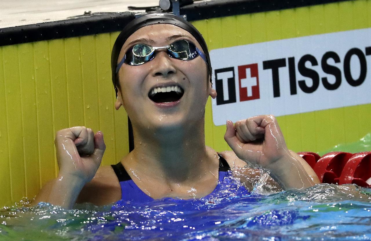 Swimmer Rikako Ikee A smiling face for 2022 Tokyo  