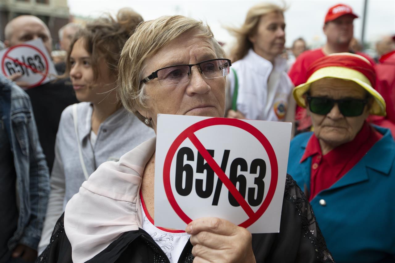 Russian pension reform hits vulnerable age group of over50s Money