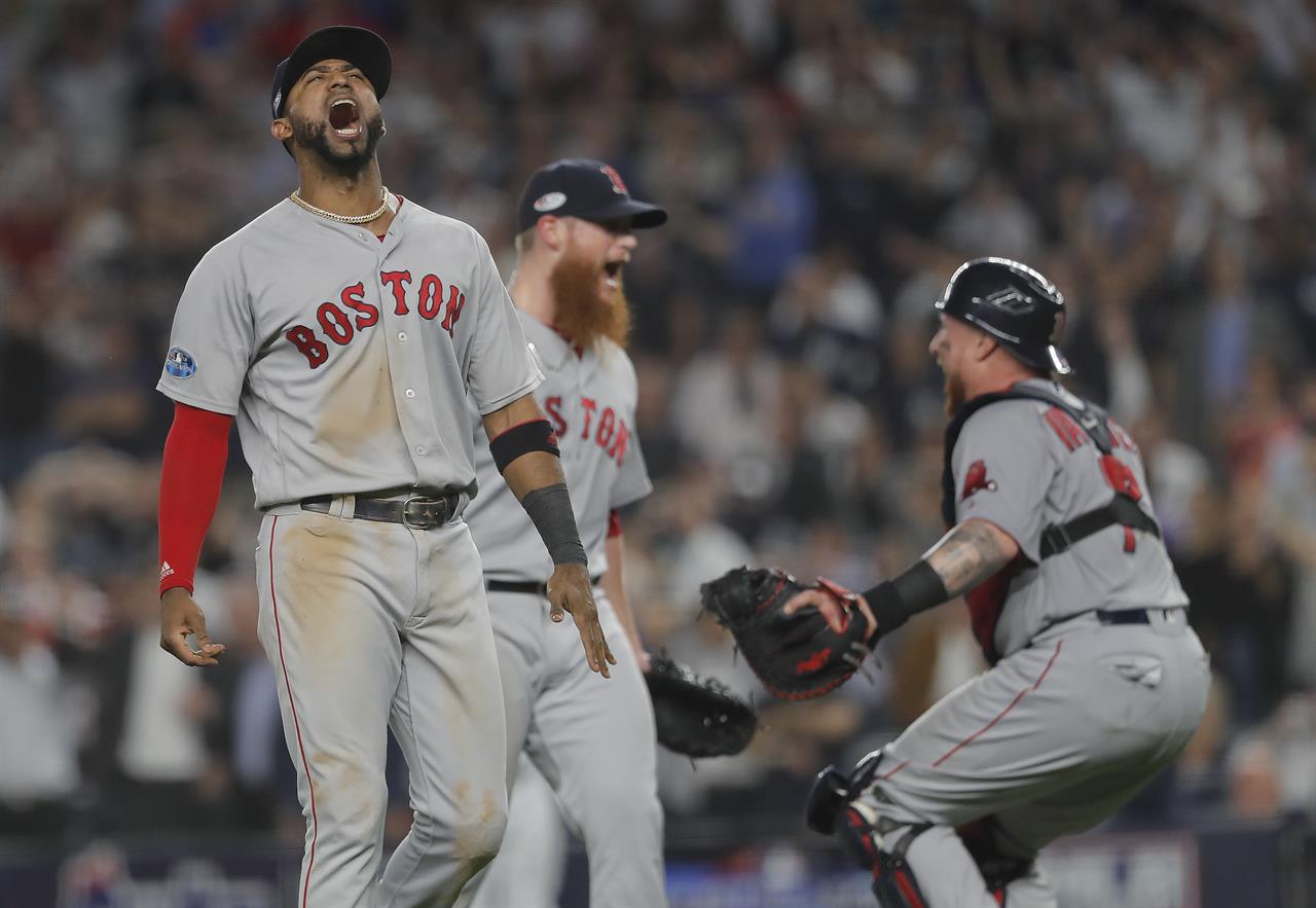 Red Sox hold off Yanks in Game 4, face Astros in ALCS AM 880 The Biz