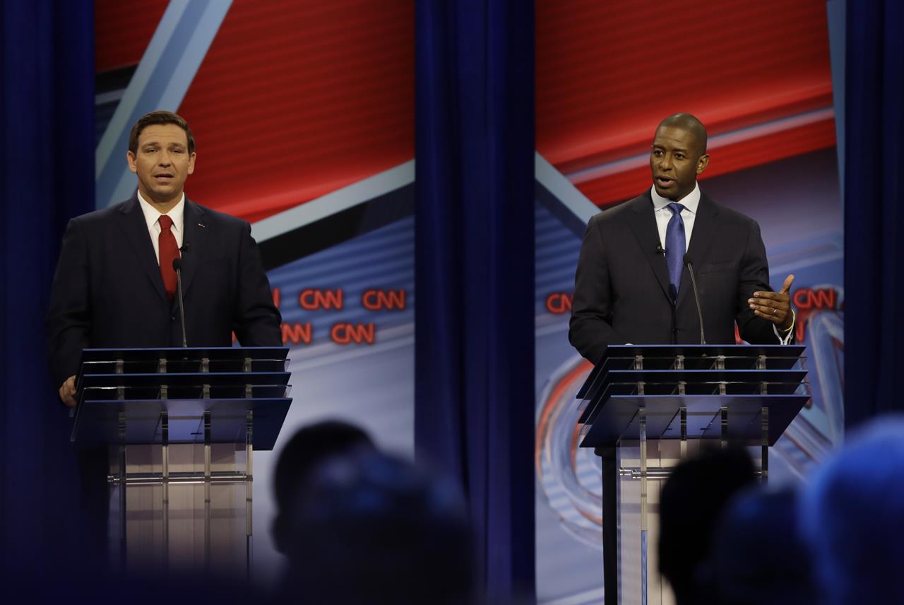 Florida gubernatorial candidates set for final debate | KDOW-AM - San ...