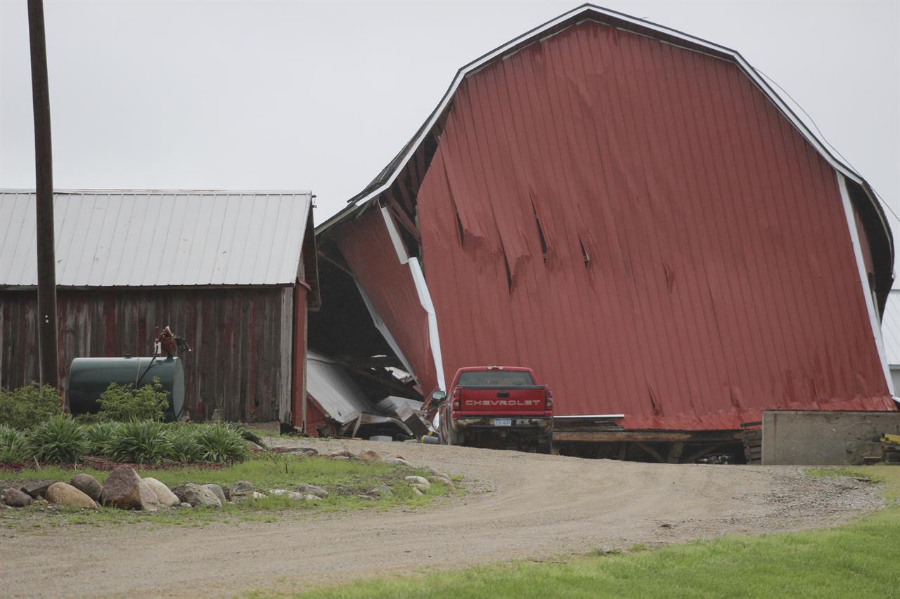 Severe Thunderstorms Spawn Weak Tornado In Western Michigan The