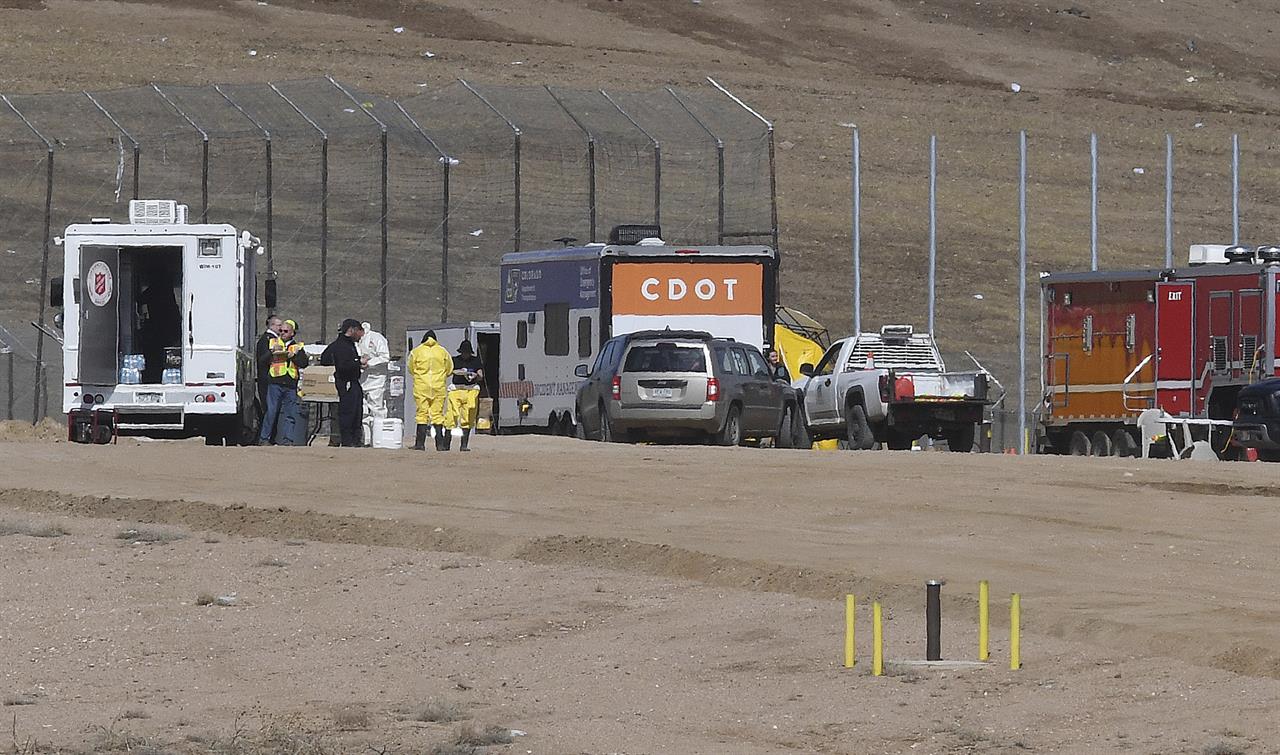 Colorado police search landfill for missing woman's