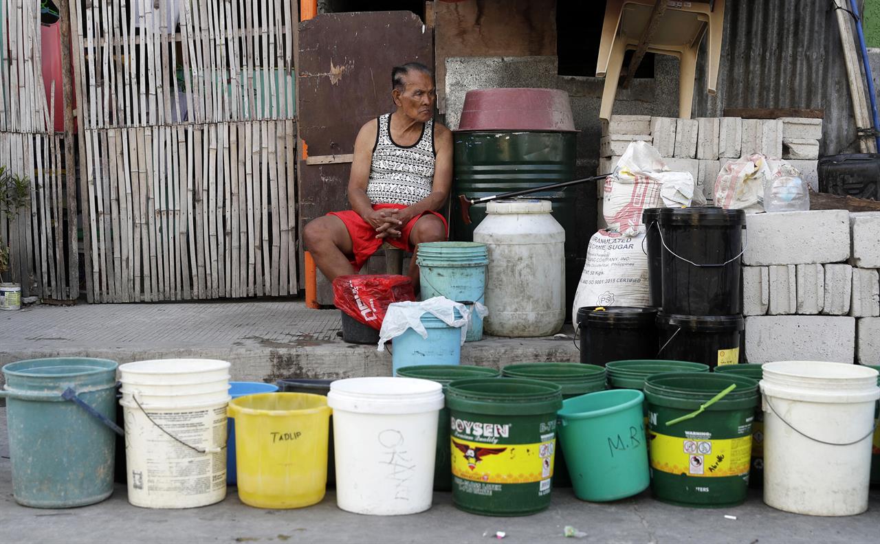 Philippine water shortage forces cuts for 6.8 million ...