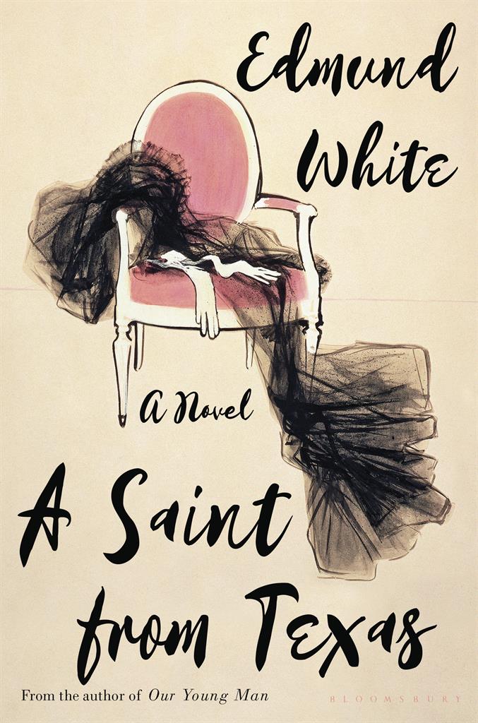 This cover image released by Bloomsbury shows "A Saint from Texas," by Edmund White. (Bloomsbury via AP)
Book Review: Deceit and desire await in White's new novel
