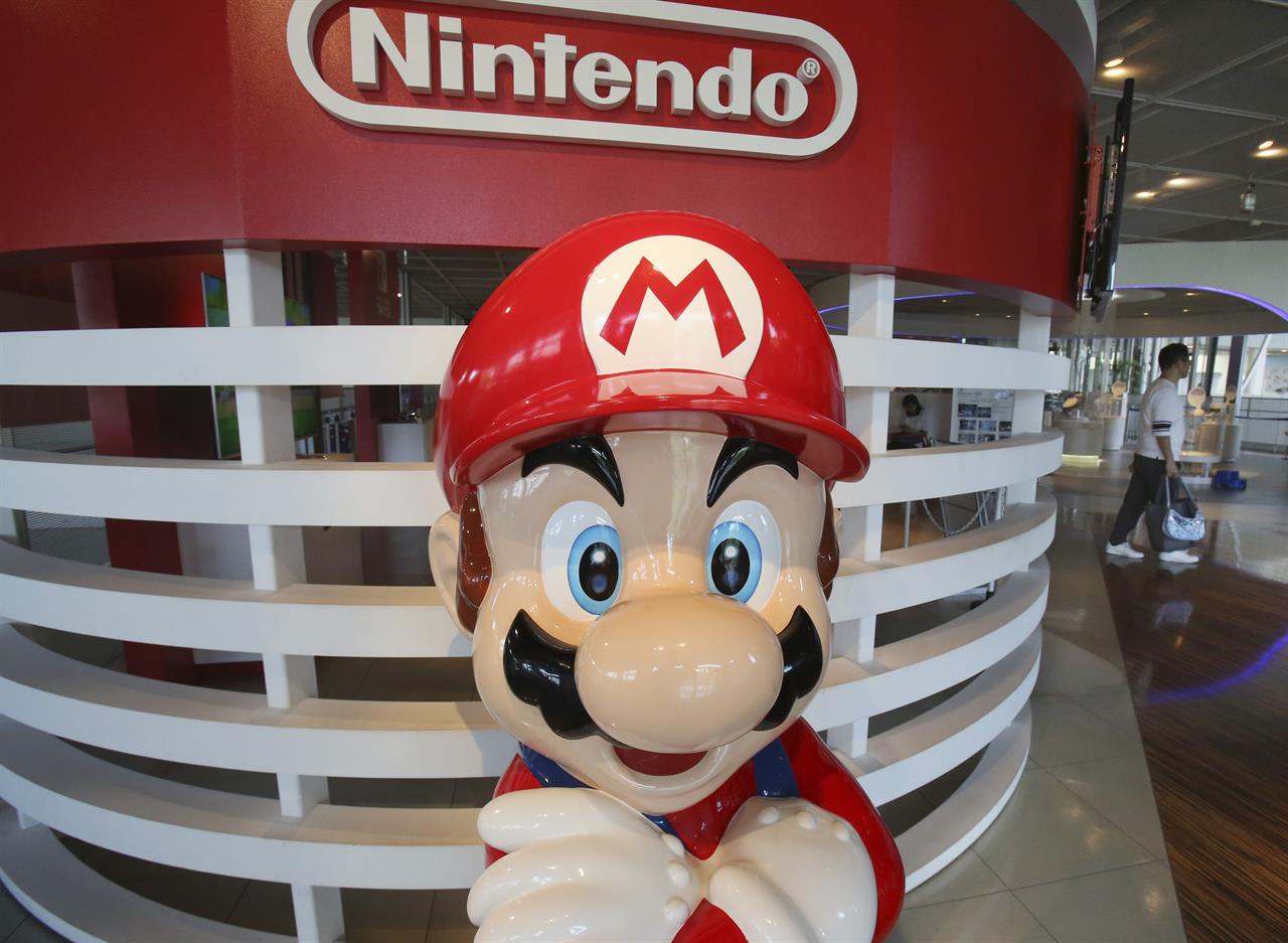 FILE - In this July 30, 2019, file photo, a Super Mario figure is displayed at a showroom in Tokyo. After months of being tight-lipped, Comcast executives on Thursday, Jan. 23, 2020, said the fourth park at Universal Orlando would be based on characters from Nintendo. (AP Photo/Koji Sasahara, File)
Mario meet Hulk: Nintendo park coming to Universal Orlando