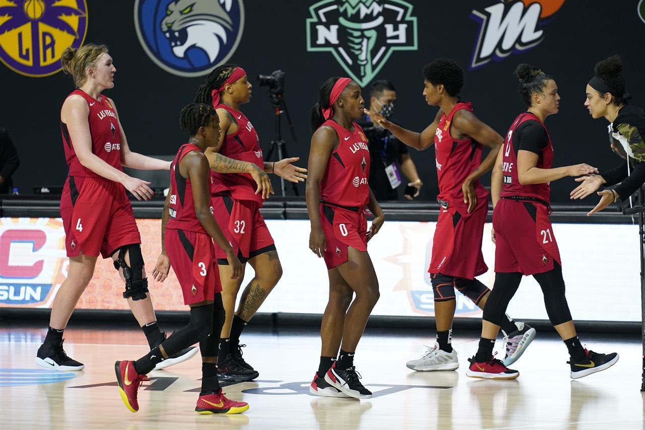 McCoughtry scores 29, Aces beat Sun 8475 to force Game 5 AM 970 The