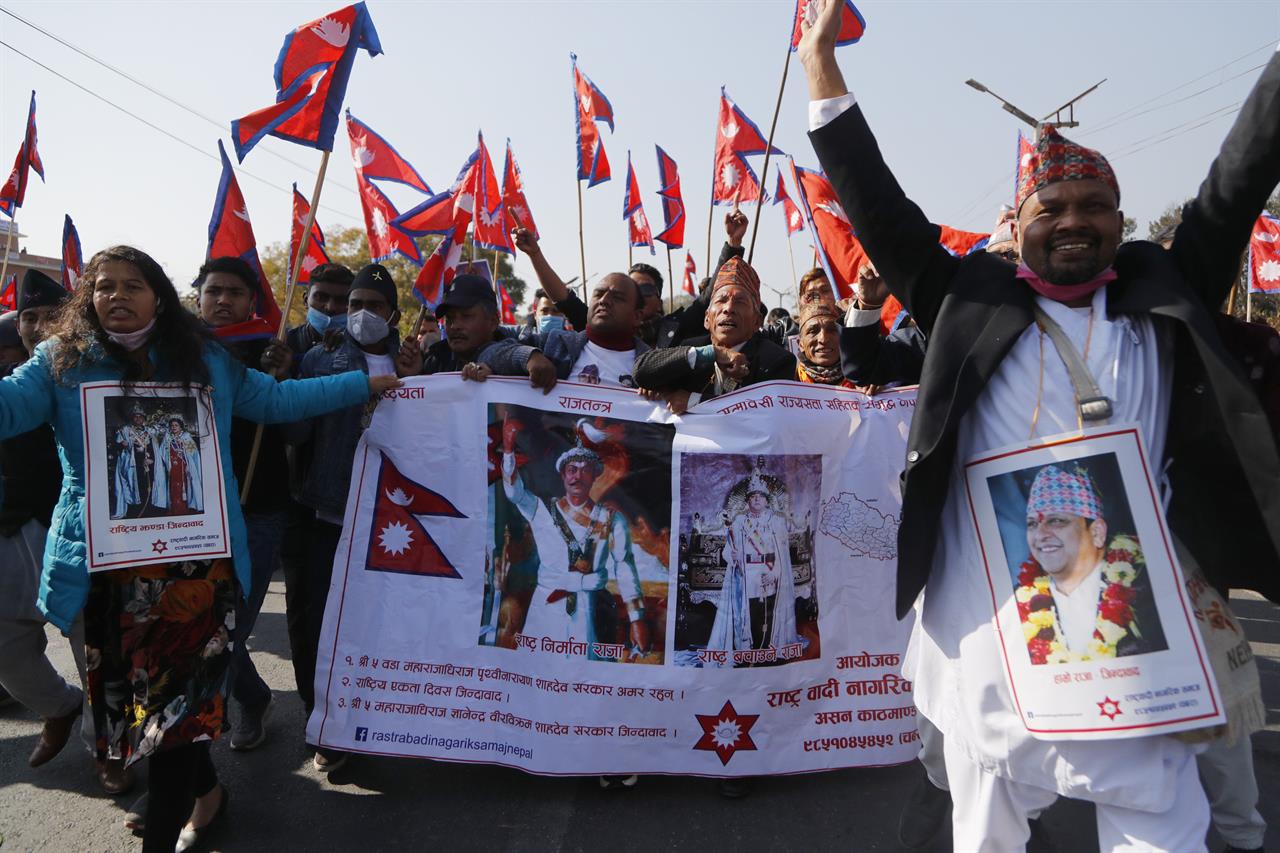 Thousands In Nepal Demand Return Of Centuries Old Monarchy Philadelphia Pa