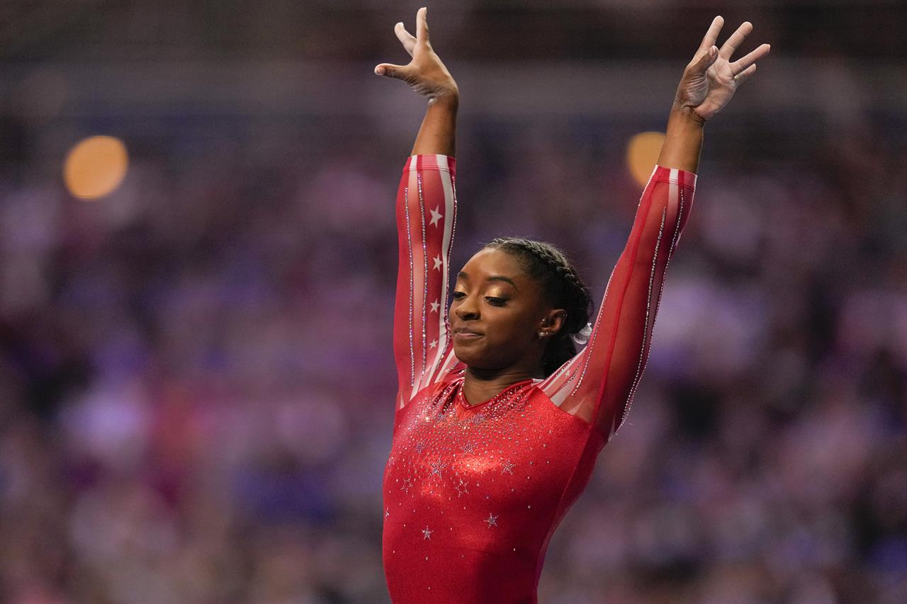 History Finally At Hand Biles Headlines Us Gymnastics Team Am 1420 The Answer Cleveland Oh