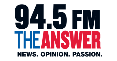 Logo for 94.5 FM The Answer